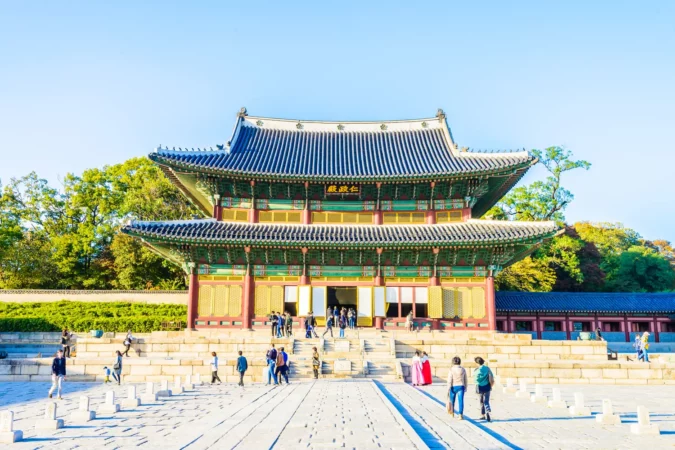 Gyeongbokgung in Seoul, South Korea