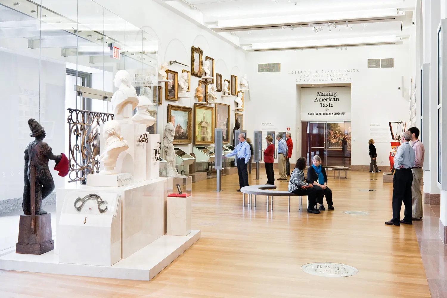 Exhibit at the New-York Historical Society in NYC
