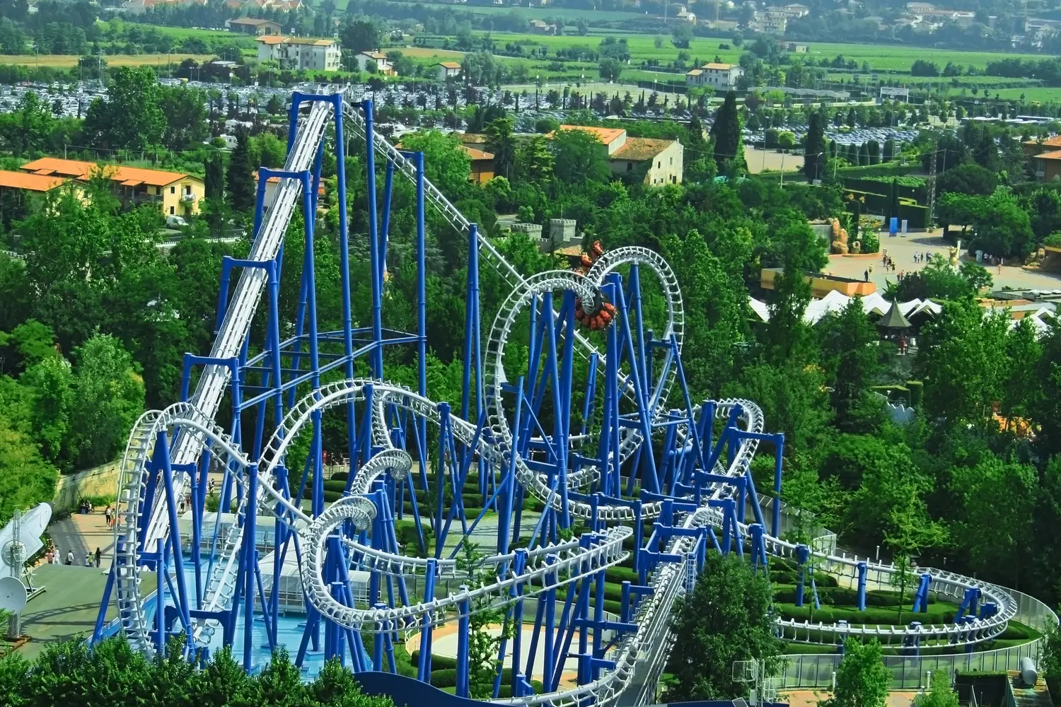 Gardaland Park in Italy