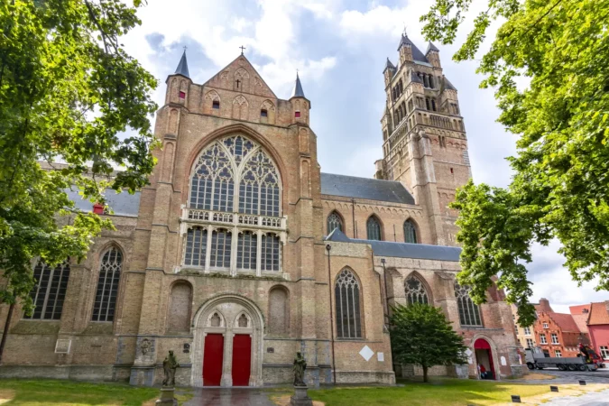 St. Salvator's Cathedral in Bruges, Belgium