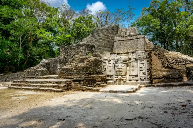 Lamanai Archeological Reserve in Orange Walk, Lamanai, Belize