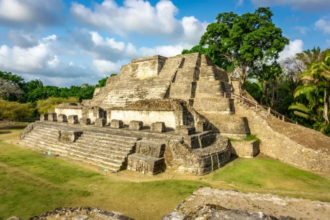 Altun Ha, the Temple of the Sun God in Belize