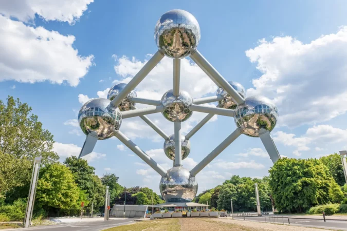 The Atomium of Brussels