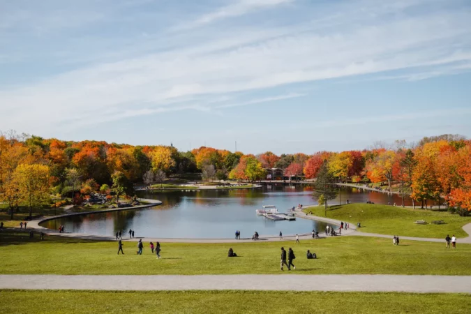 Mont Royal Park in Montreal