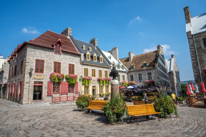 Old Quebec City in Canada