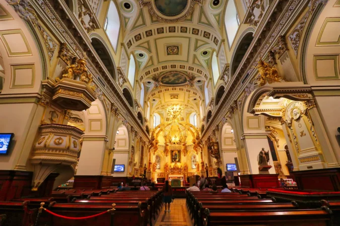 Basilica of Notre Dame of Quebec in Canada