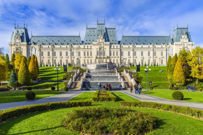 The Palace of Culture in Lasi, Romania