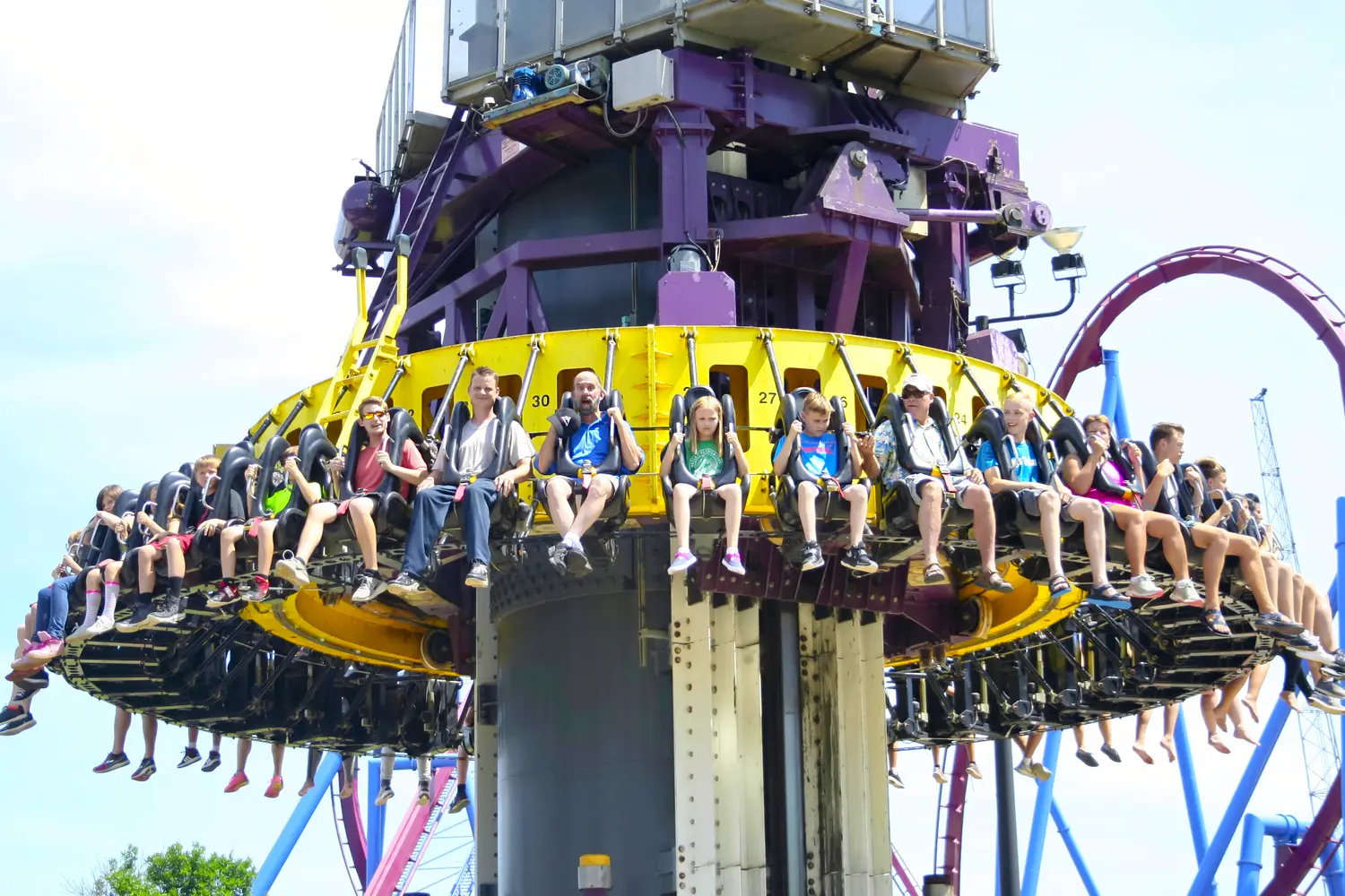 Ride at Kings Island in Ohio