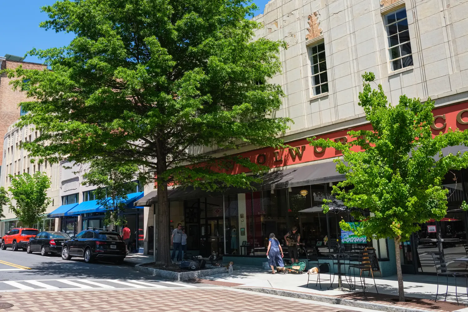 Woolworth Walk in Asheville, NC