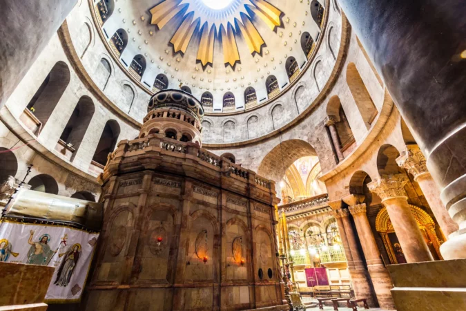 Church of the Holy Sepulchre in Jerusalem, Israel