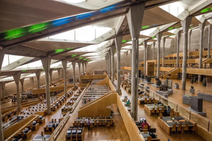Library of Alexandria / Bibliotheca Alexandrina in Egypt