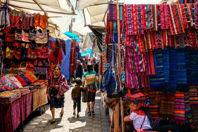 Market in Chichicastenango, Guatemala