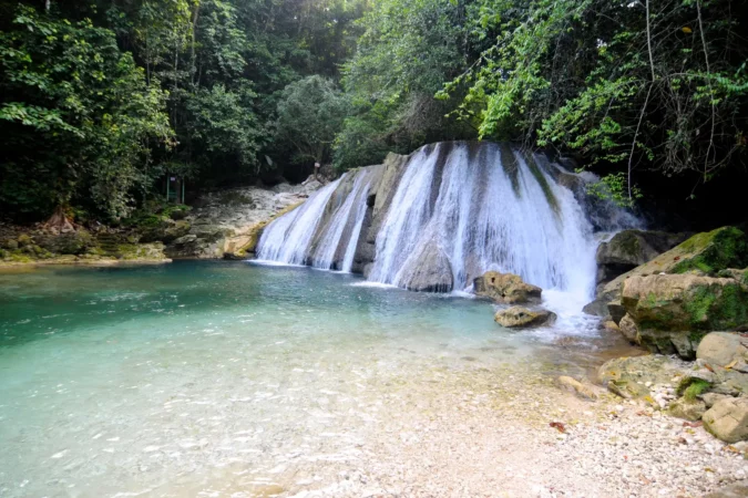 Reach Falls in Jamaica