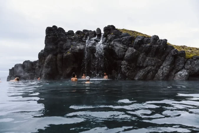 Sky Lagoon in Iceland.
