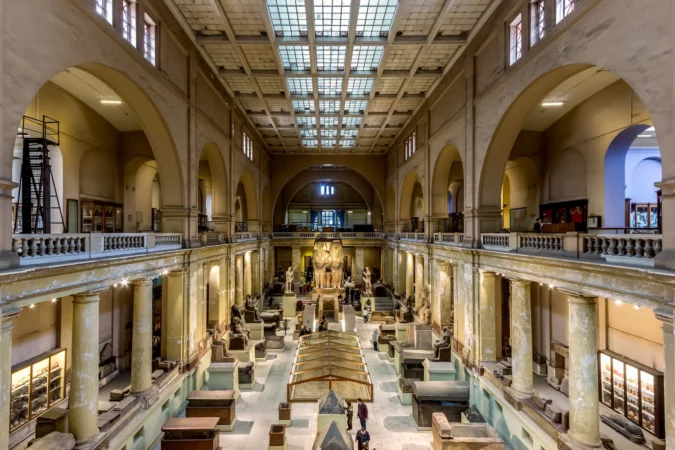 The Egyptian Museum in Cairo, Egypt