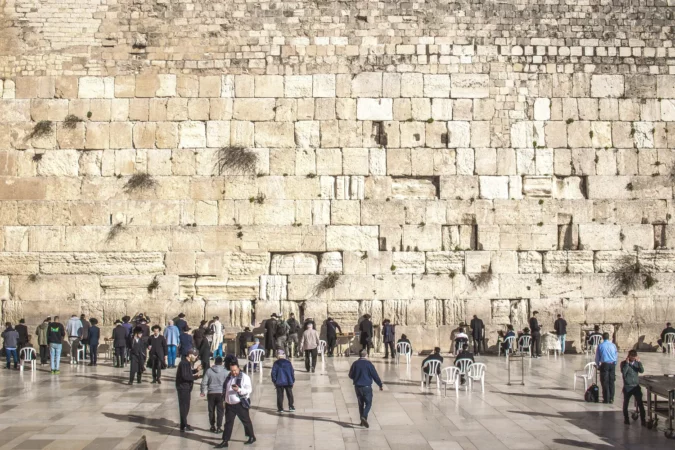 Western Wall in Jerusalem, Israel