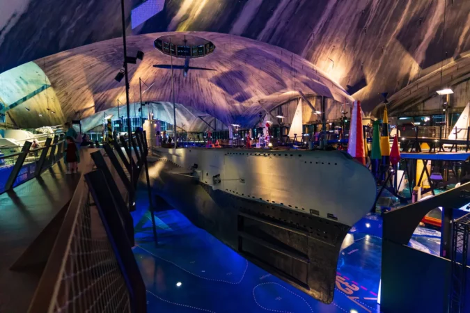 Seaplane Harbour (Lennusadam), a maritime museum in Tallinn, Estonia