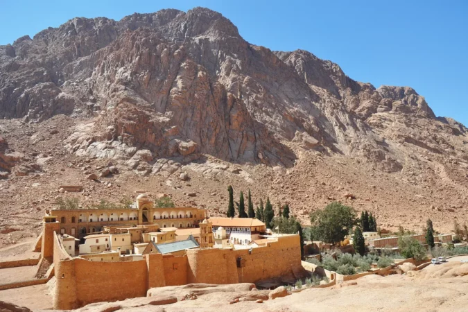 Saint Catherine's Monastery in Sinai Peninsula, Egypt.