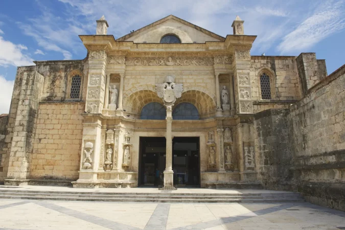 Cathedral of Santa Maria la Menor in Santo Domingo, Dominican Republic