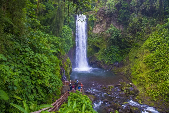 La Paz Waterfall in Costa Rica