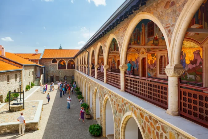 Kykkos monastery in Cyprus