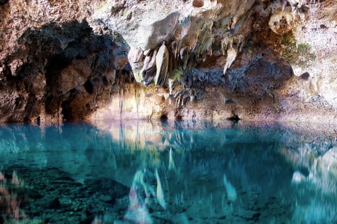 The 3 Eyes National Park ("Los tres ojos") in Santa Domingo, Dominican Republic