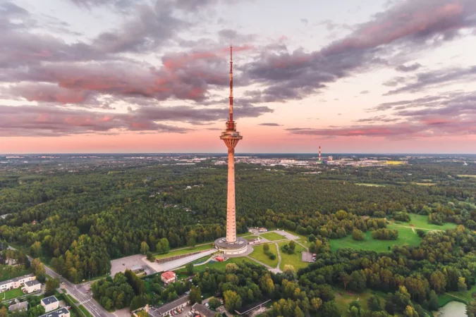 Tallinn TV Tower in Estonia
