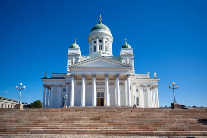 Helsinki Cathedral in Finland