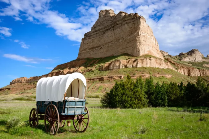 Scotts Bluff National Monument in Nebraska