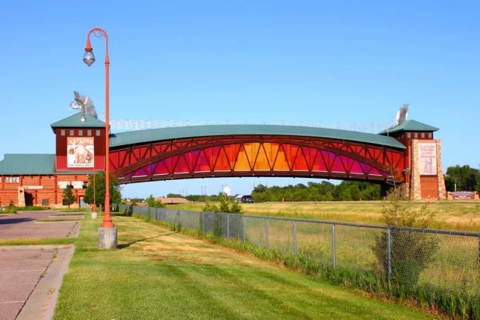 Great Platte River Road Archway Monument in Nebraska