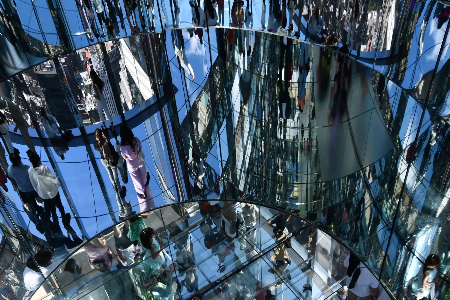 Transcendence room at the SUMMIT One Vanderbilt in New York City, NY, USA