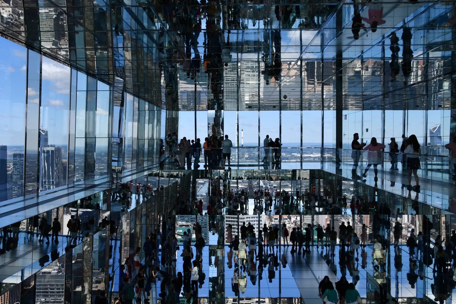 Transcendence room at the SUMMIT One Vanderbilt in New York City, NY, USA