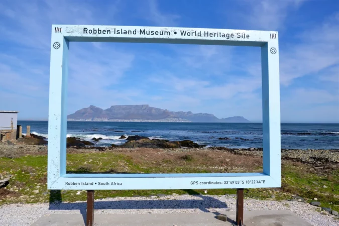 Robben Island in South Africa