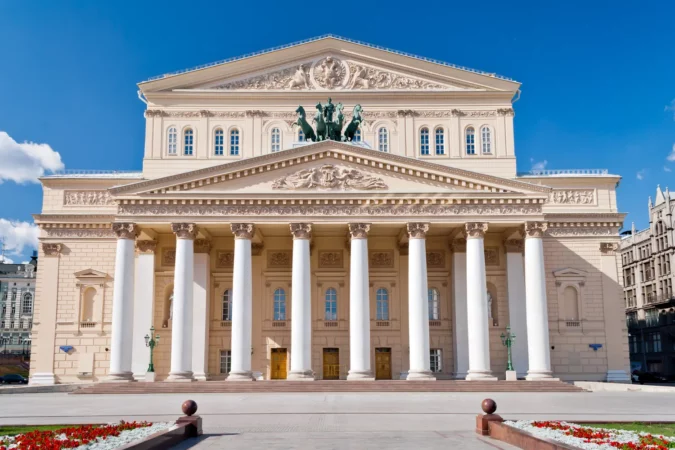 Bolshoi Theatre in Moscow, Russia