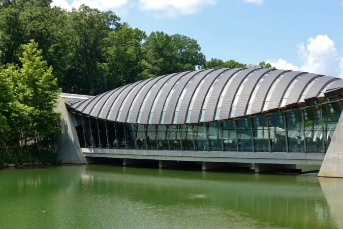 Crystal Bridges Museum of American Art in Bentonville, Arkansas.