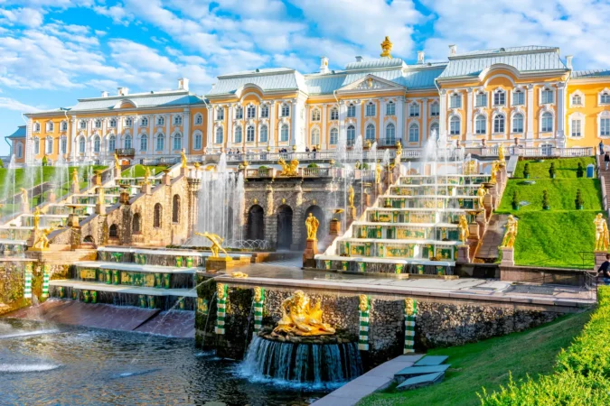Peterhof Palace in St. Petersburg, Russia