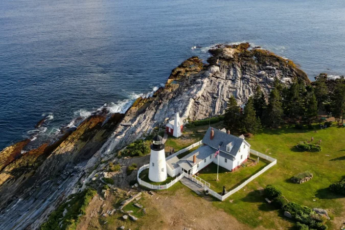 Pemaquid Point Lighthouse in Maine