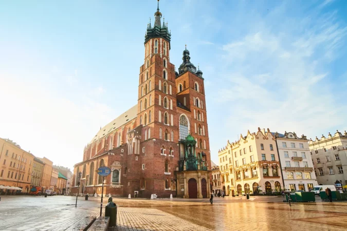St. Mary's Basilica on the Krakow Main Square