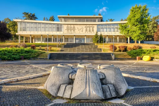 The Museum of Yugoslavia in Belgrade, Serbia