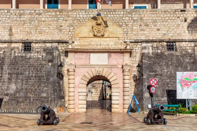 Kotor Old Town Sea Gate, Montenegro