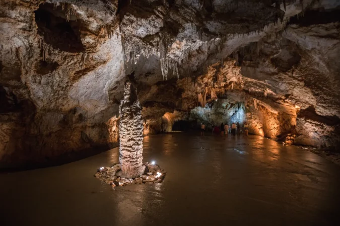 Lipa cave in Montenegro