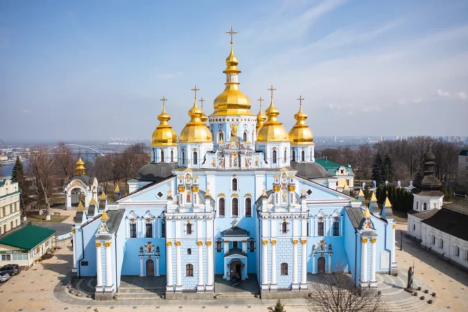 St. Michael's Golden-Domed Monastery in Kyiv, Ukraine