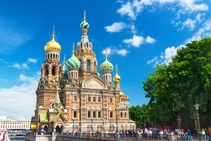 Church of Savior on Spilled Blood (Cathedral of Resurrection of Christ), St Petersburg, Russia