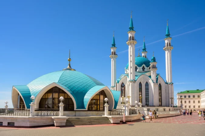 Kul Sharif mosque in Kazan Kremlin, Russia