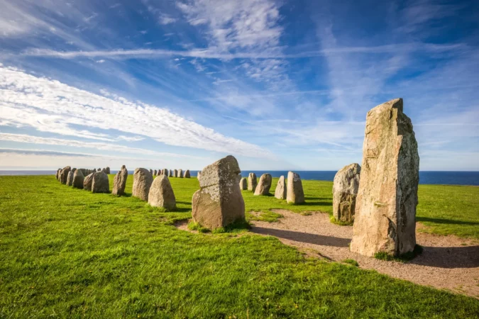 Ale's Stones (Swedish: Ales stenar) in Sweden