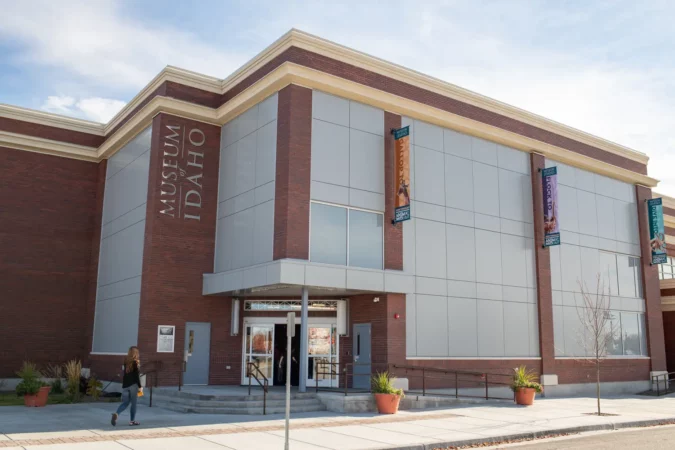 Exterior of the Museum of Idaho in Idaho Falls, Idaho