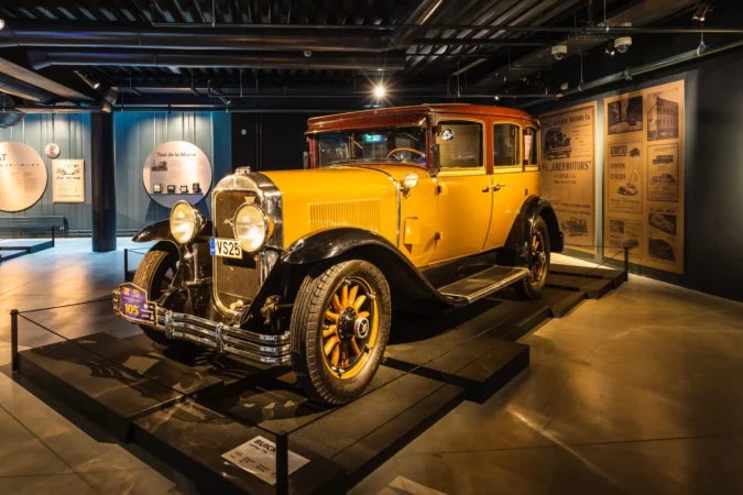 Riga motor museum in Riga, Latvia,