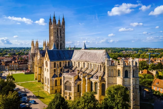 Canterbury Cathedral in Canterbury, England