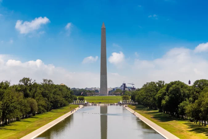 Washington Monument in Washington DC, USA