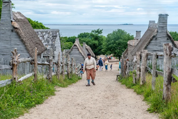 Plimoth Plantation in Plymouth, Massachusetts
